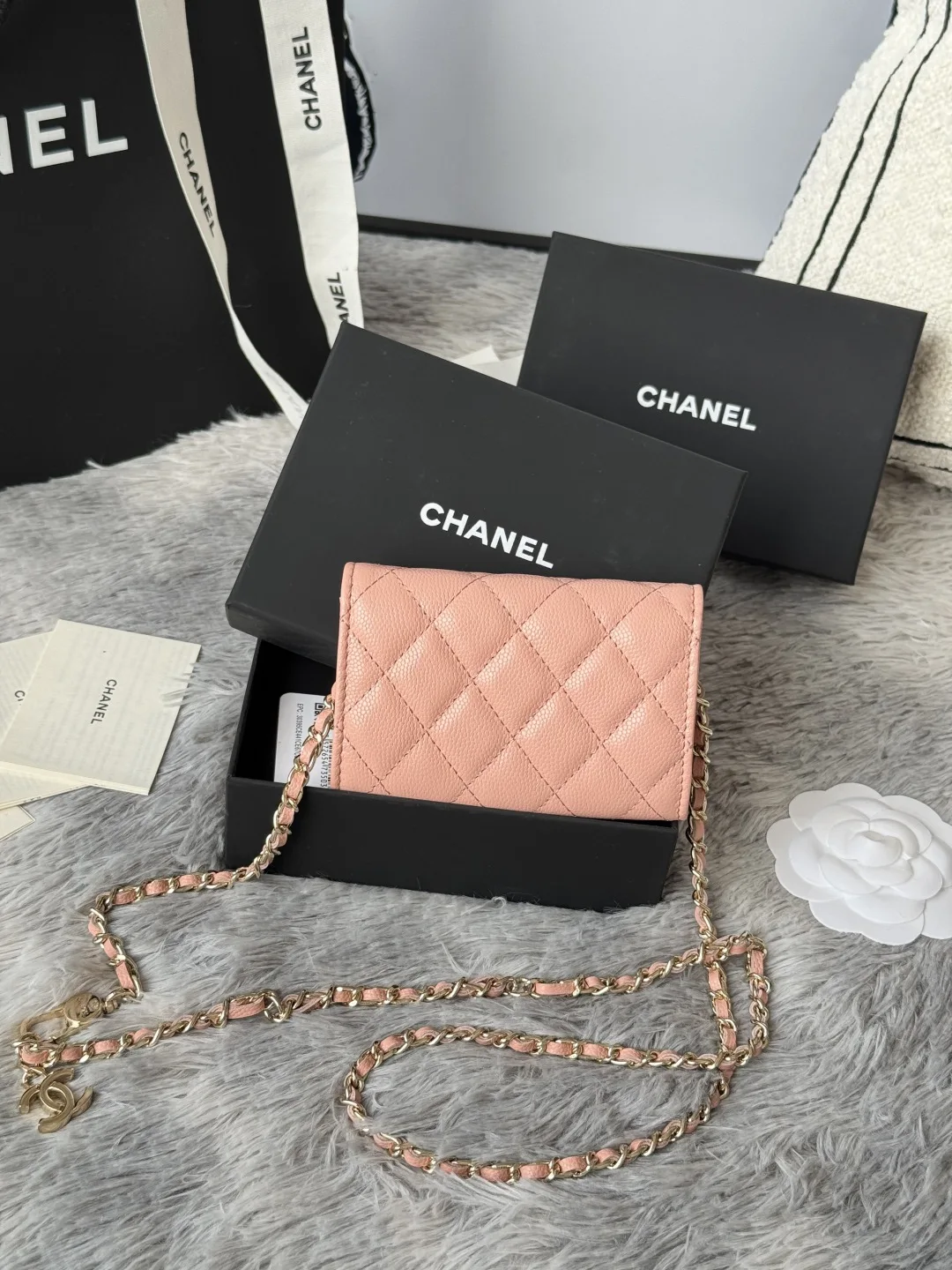 Chanel A81081 New Belt Bag Crossbody Coin Purse - Detail view 3