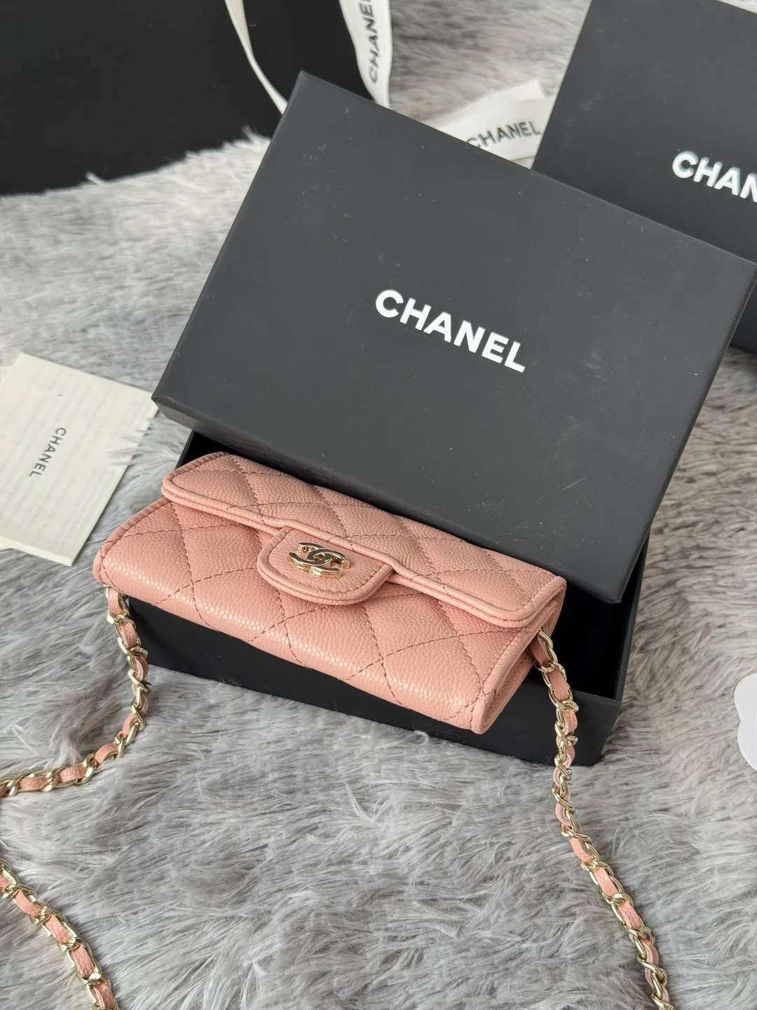Chanel A81081 New Belt Bag Crossbody Coin Purse - Detail view 4
