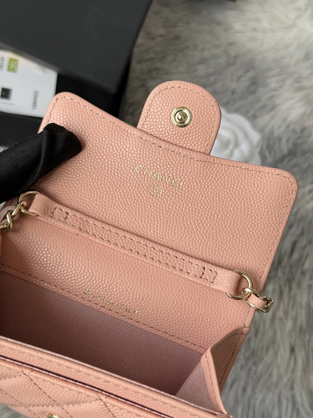 Chanel A81081 New Belt Bag Crossbody Coin Purse - Detail view 8