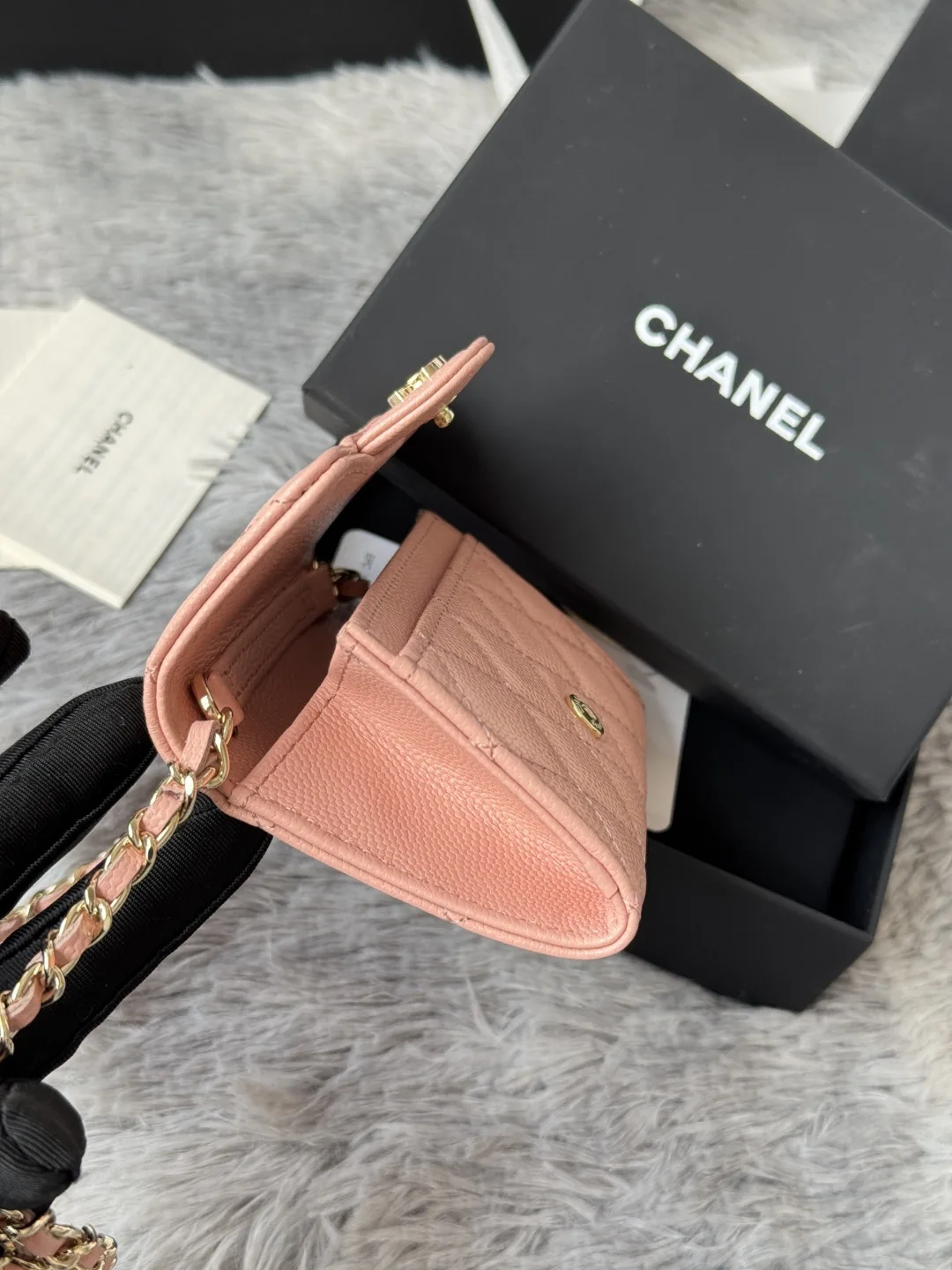 Chanel A81081 New Belt Bag Crossbody Coin Purse - Detail view 9
