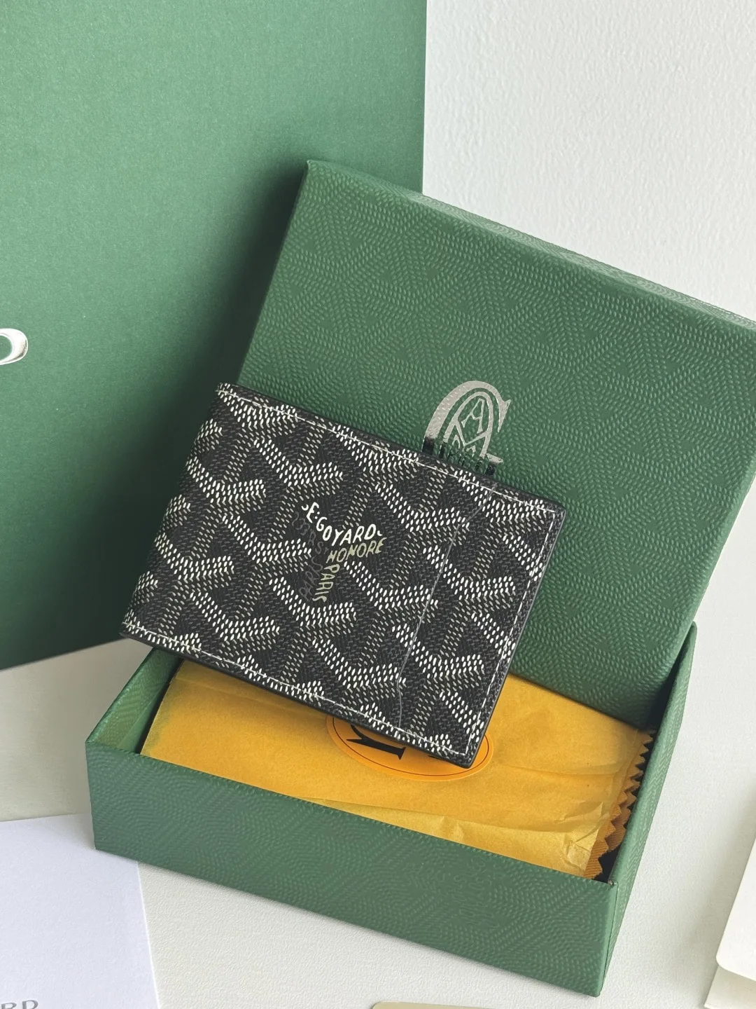 Goyard 3311 Insert Victoire Check Card Holder Card Case - Detail view 2