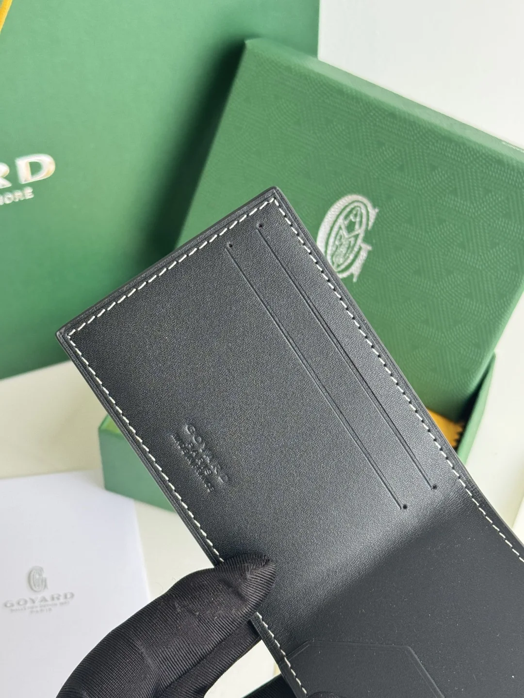 Goyard 3311 Insert Victoire Check Card Holder Card Case - Detail view 8