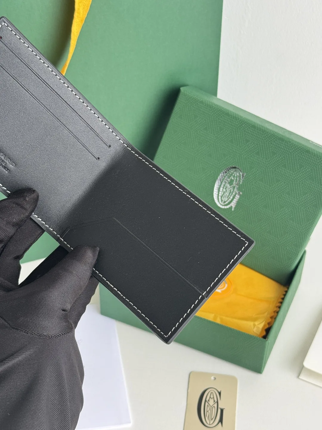Goyard 3311 Insert Victoire Check Card Holder Card Case - Detail view 9