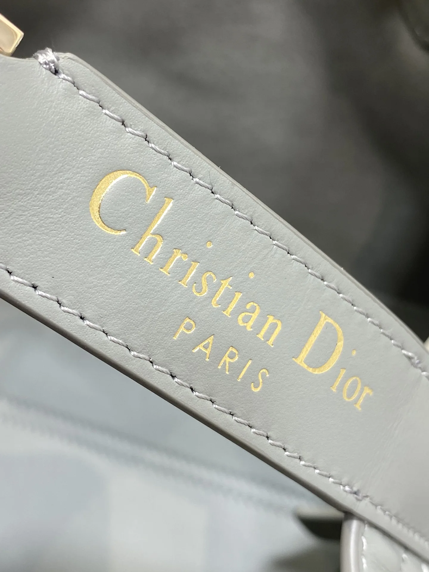 Dior Gray Toujours Small Handbag - Detail view 6