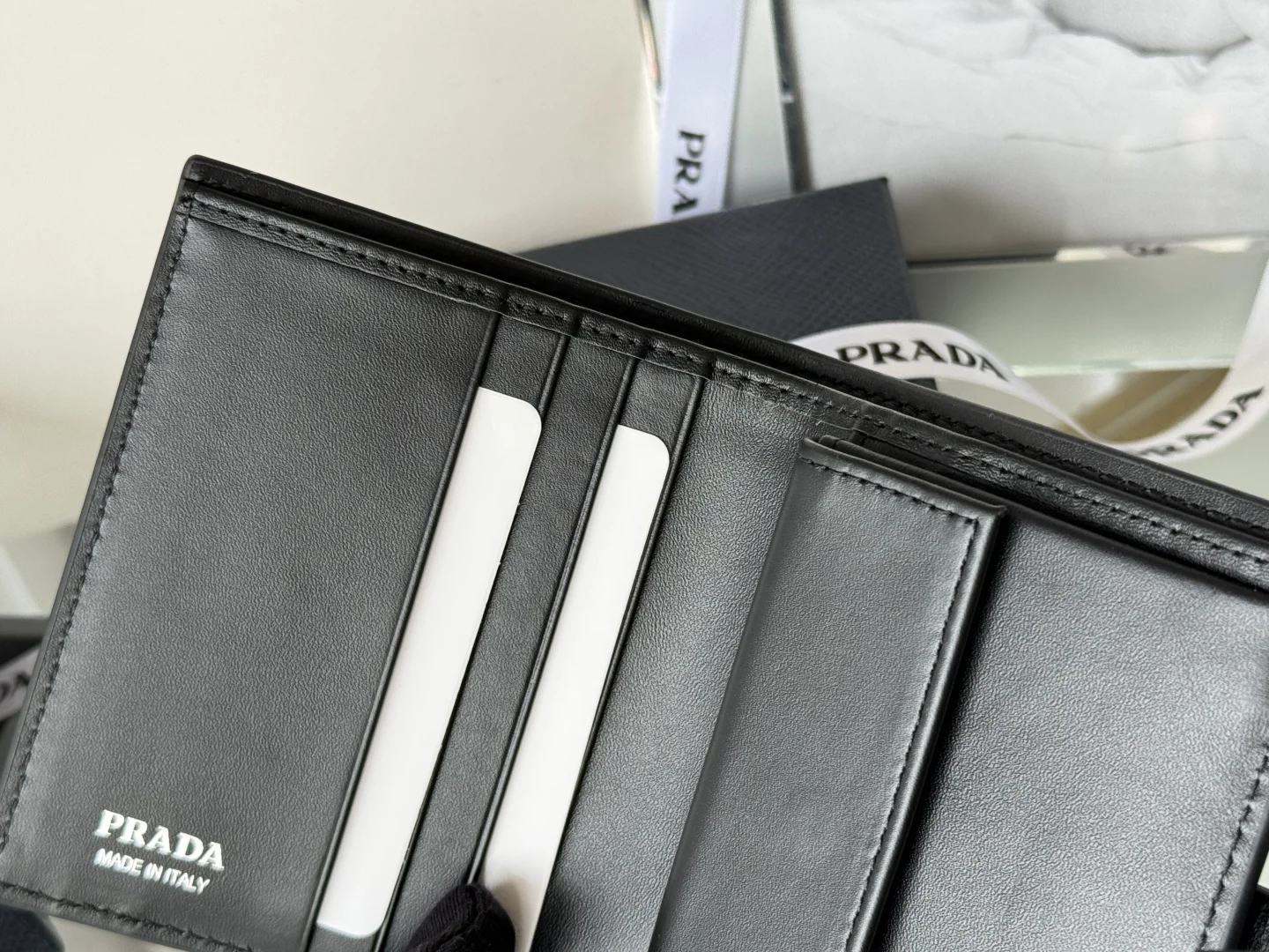 Prada 1MV204 Small Card Holder Wallet - Detail view 10