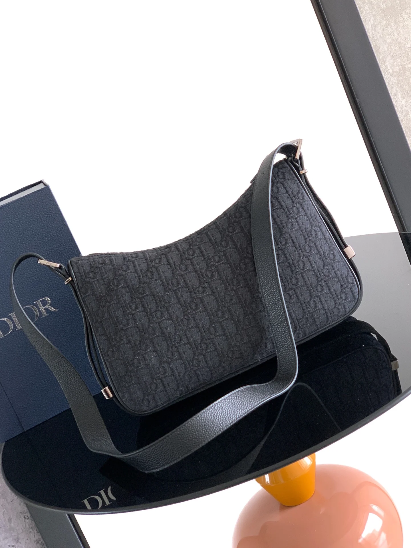 迪奥Dior Slider 拉链水饺包 二零二五冬季男装系列新品 - 细节图 2