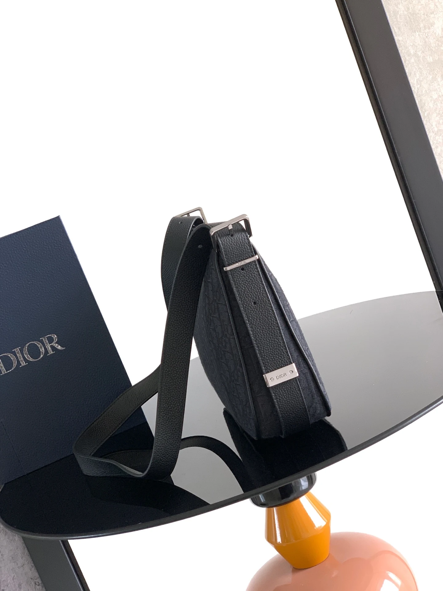迪奥Dior Slider 拉链水饺包 二零二五冬季男装系列新品 - 细节图 3