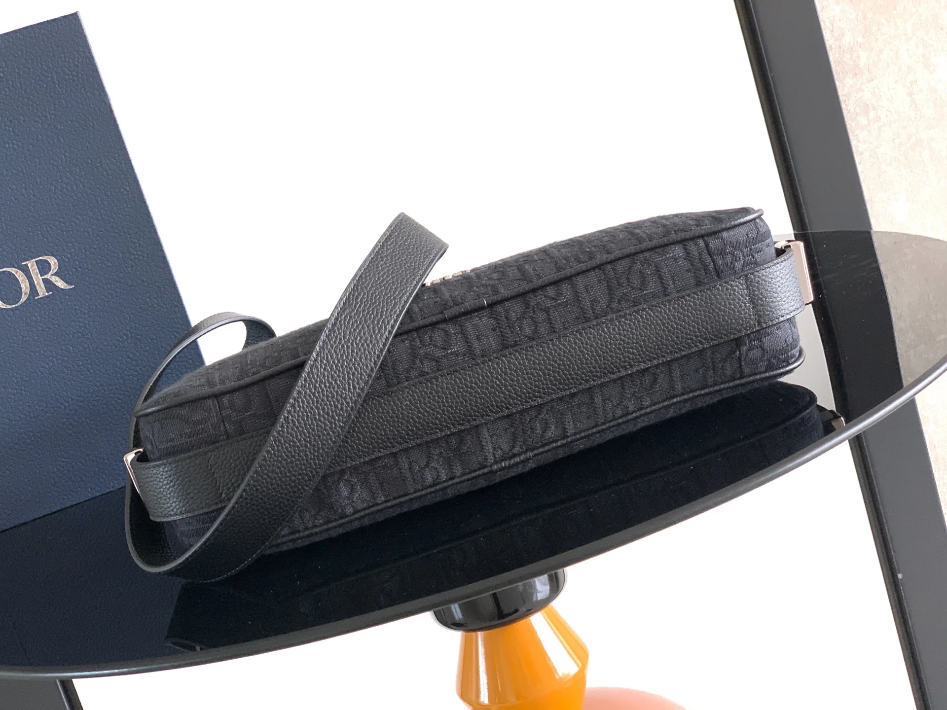 迪奥Dior Slider 拉链水饺包 二零二五冬季男装系列新品 - 细节图 7