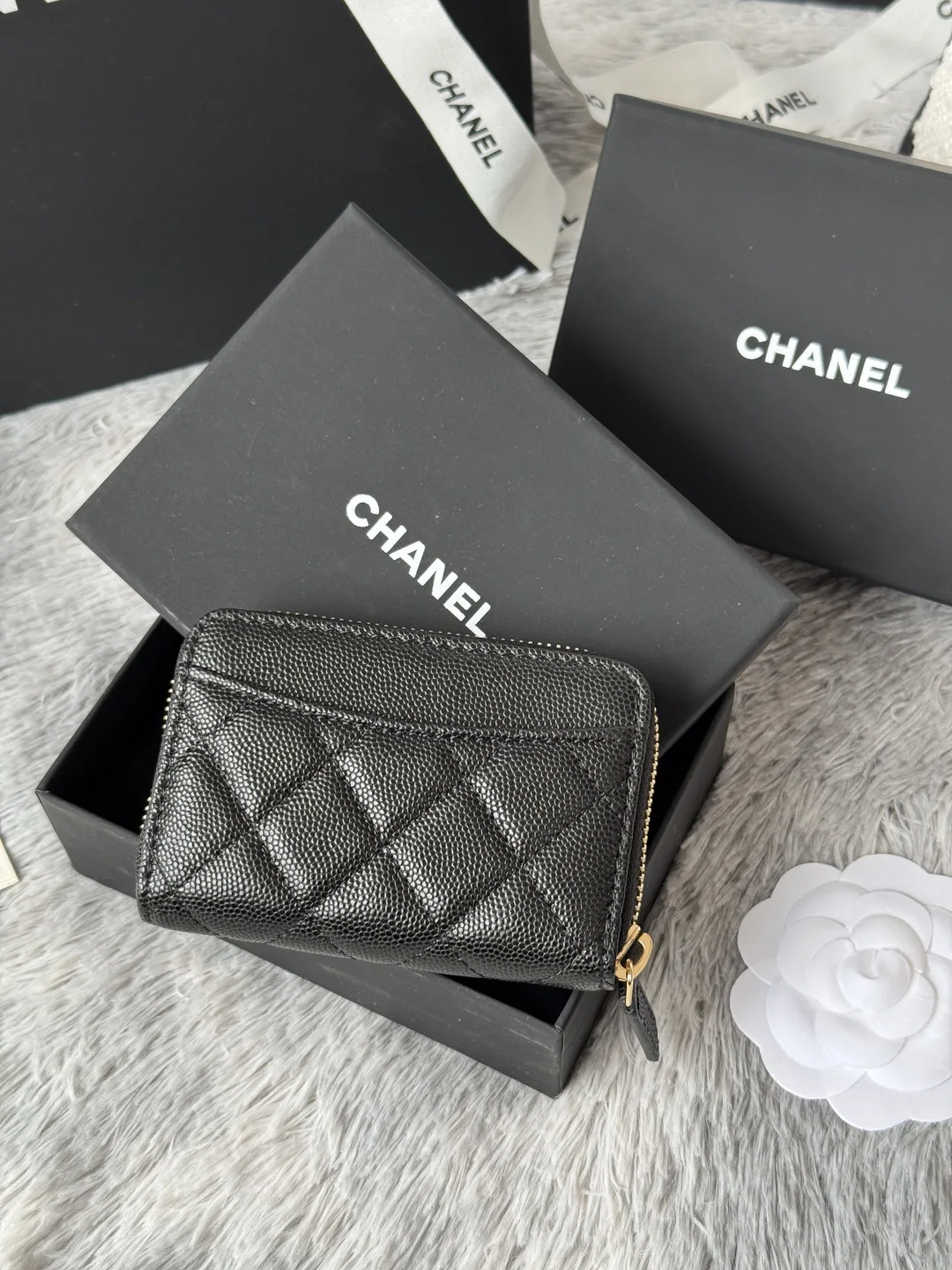 Chanel AP0216 Zipper Coin Purse - Detail view 3