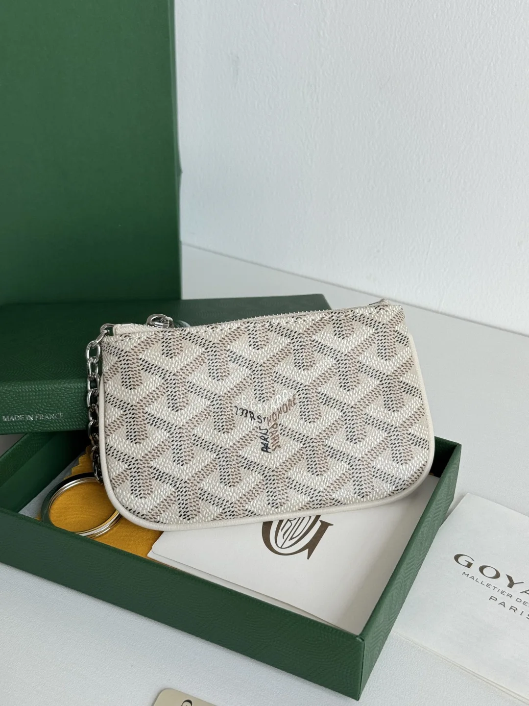 Goyard 3306 mini Senat Nano Key Pouch Coin Purse - Detail view 2