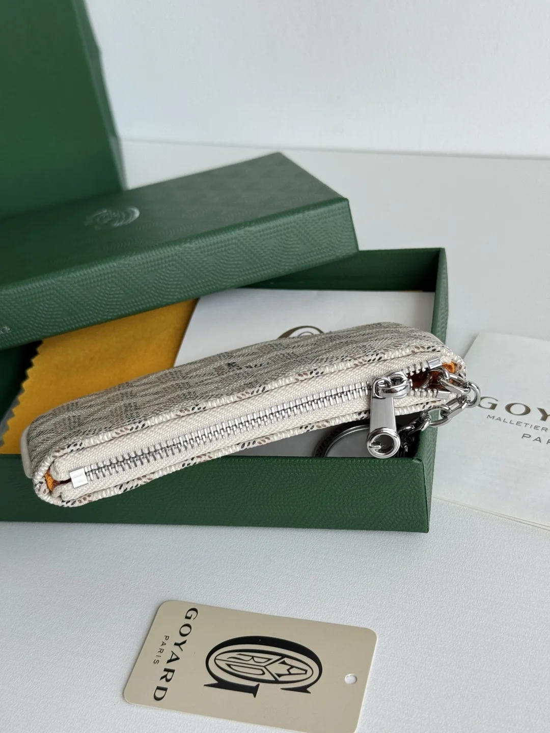Goyard 3306 mini Senat Nano Key Pouch Coin Purse - Detail view 4