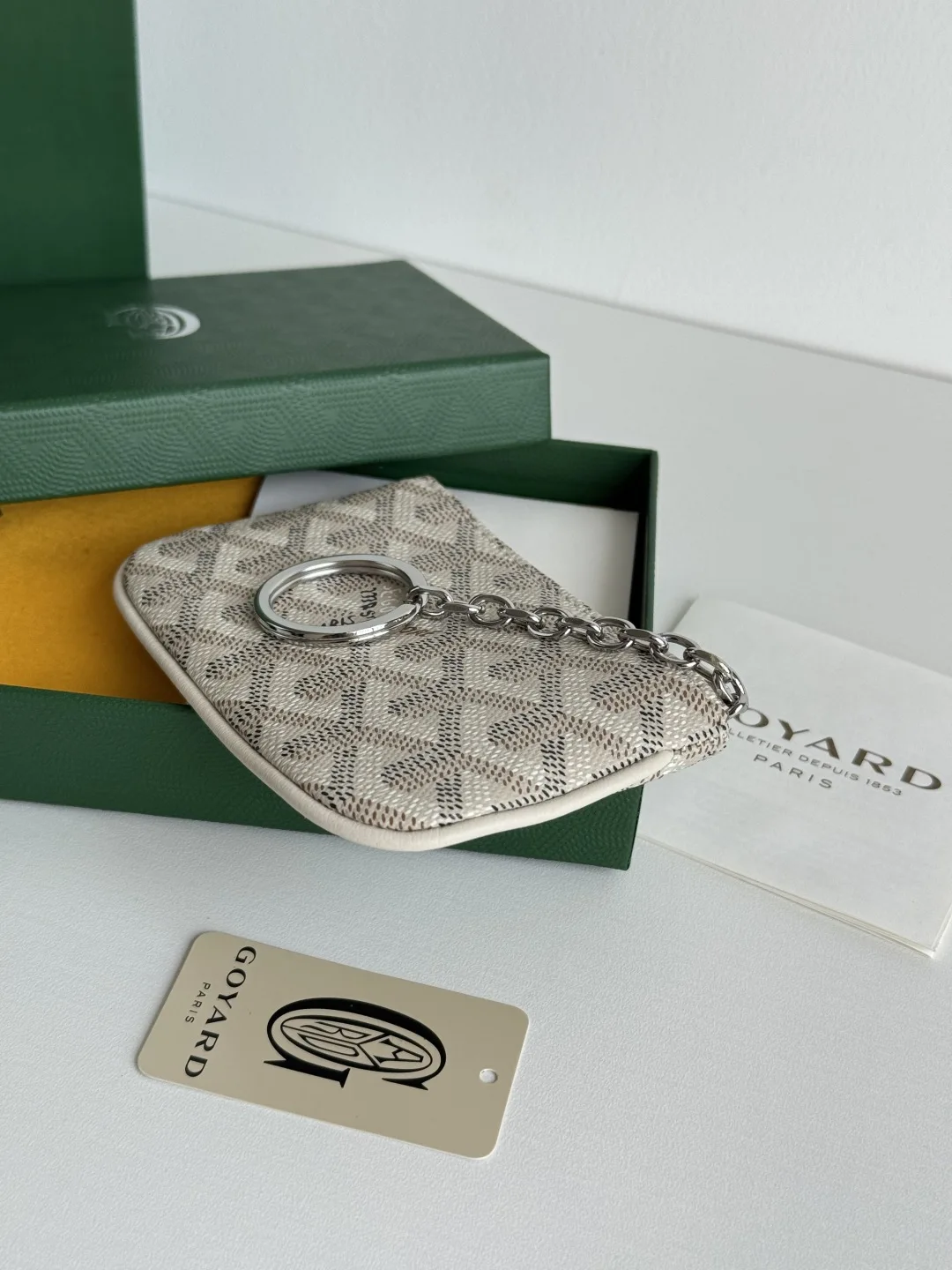 Goyard 3306 mini Senat Nano Key Pouch Coin Purse - Detail view 5