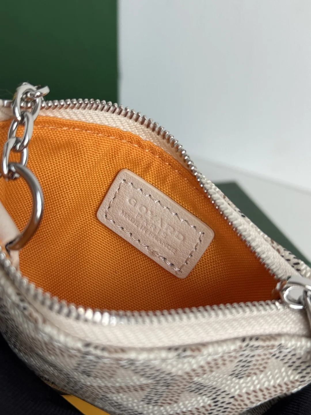 Goyard 3306 mini Senat Nano Key Pouch Coin Purse - Detail view 9
