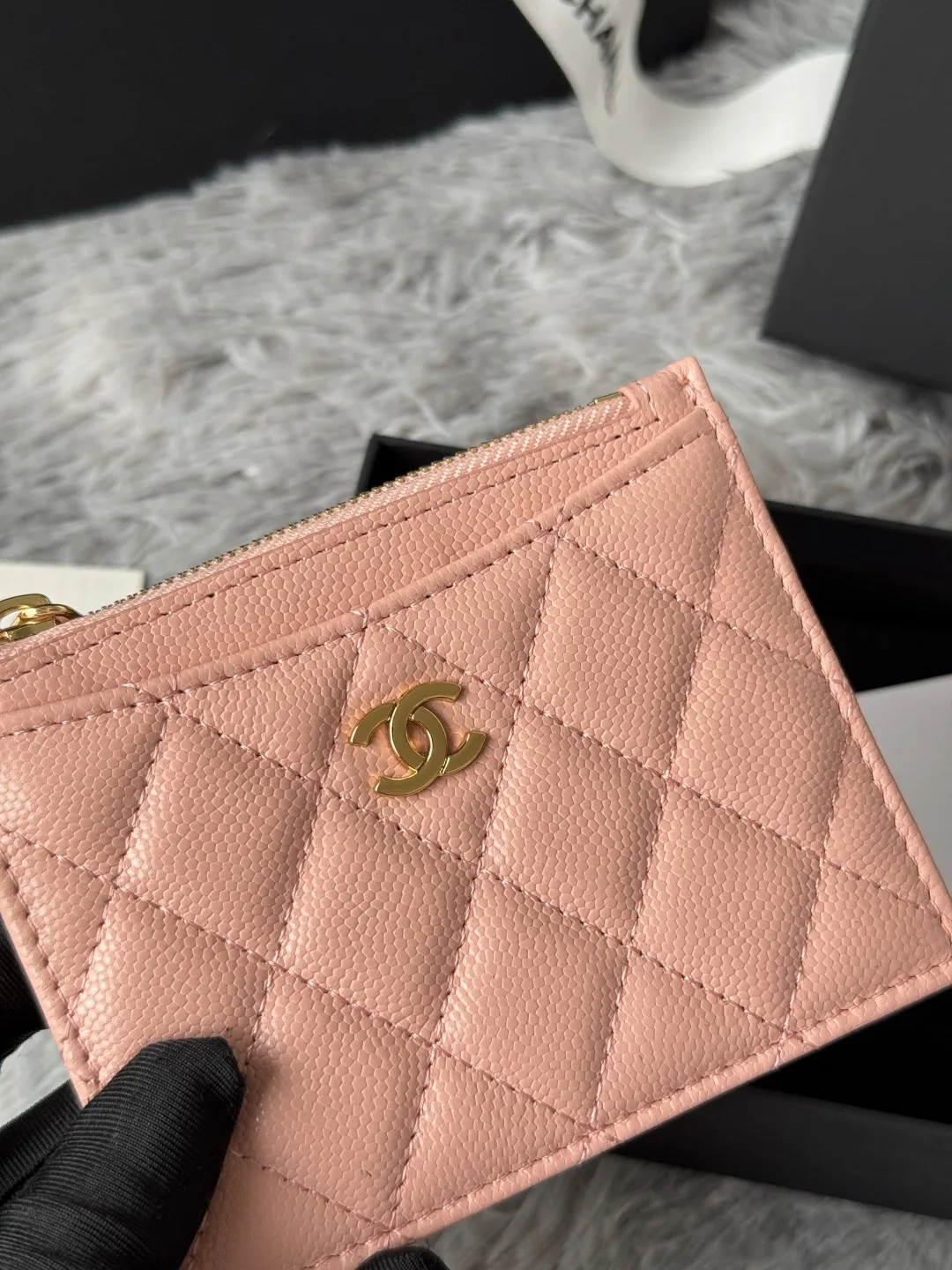 Chanel A84105 Single Card Holder - Detail view 7