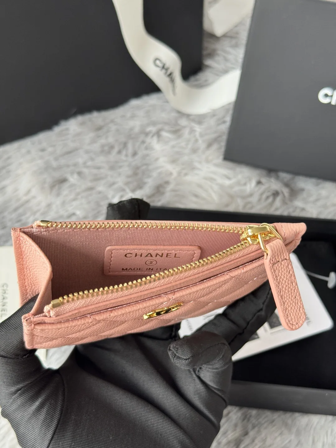 Chanel A84105 Single Card Holder - Detail view 9