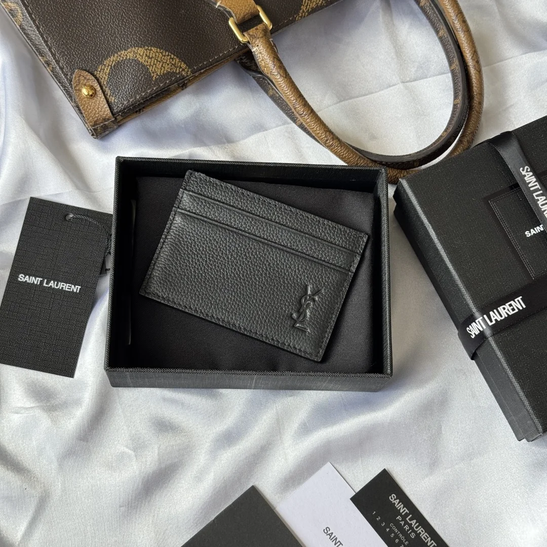 SAINT LAURENT 687098 2025 Autumn Winter New Arrival Card Holder - Detail view 1