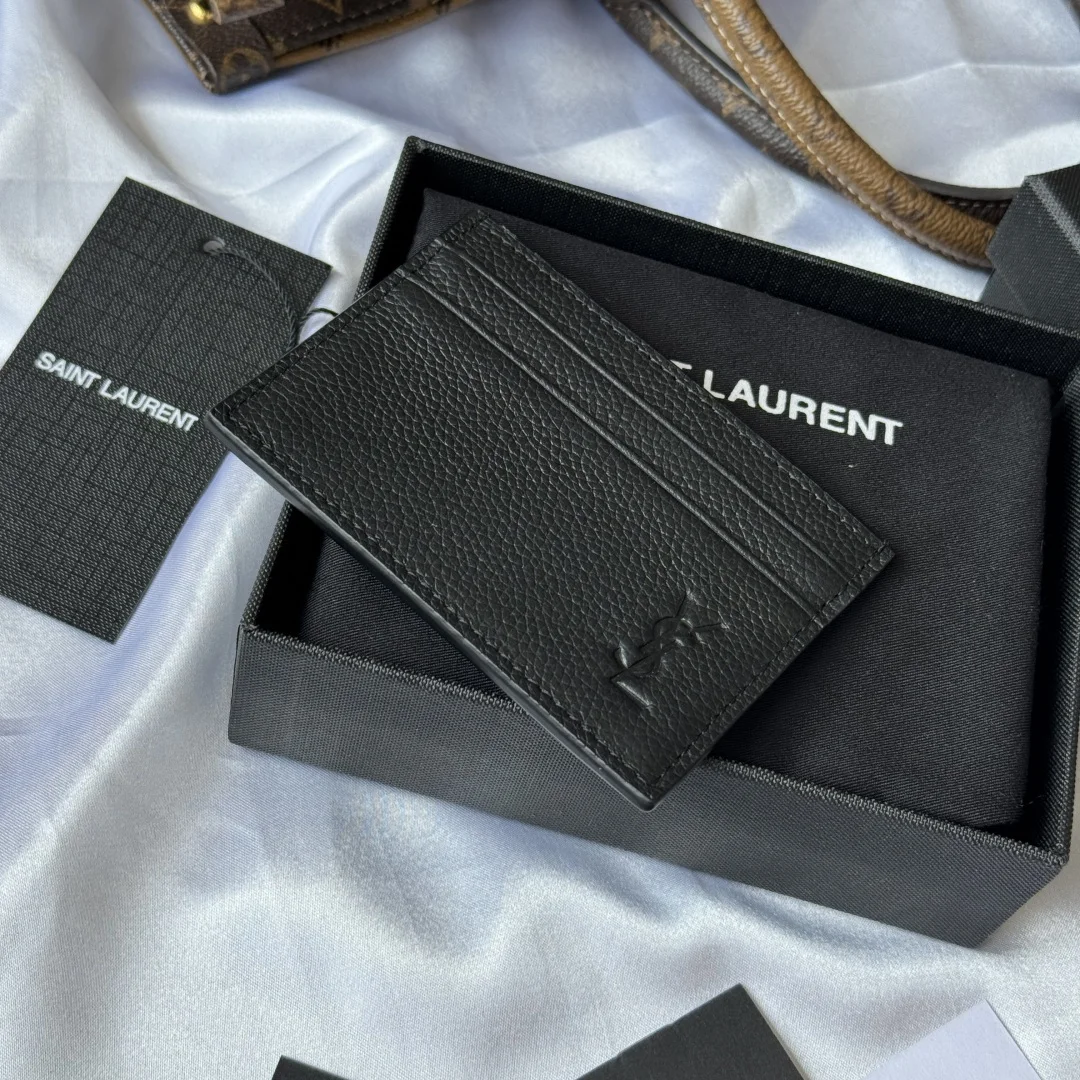 SAINT LAURENT 687098 2025 Autumn Winter New Arrival Card Holder - Detail view 5