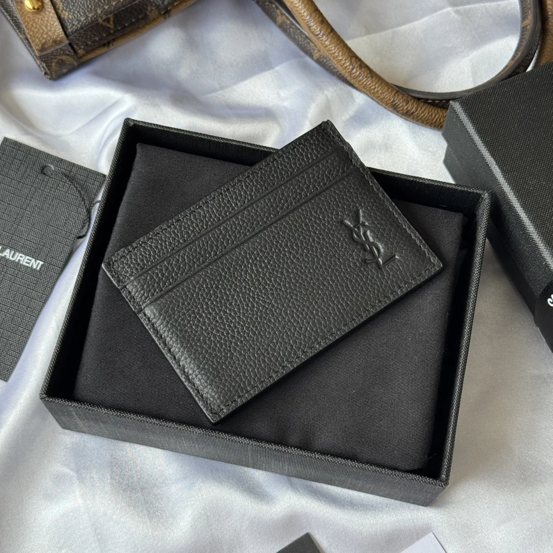 SAINT LAURENT 687098 2025 Autumn Winter New Arrival Card Holder - Detail view 6