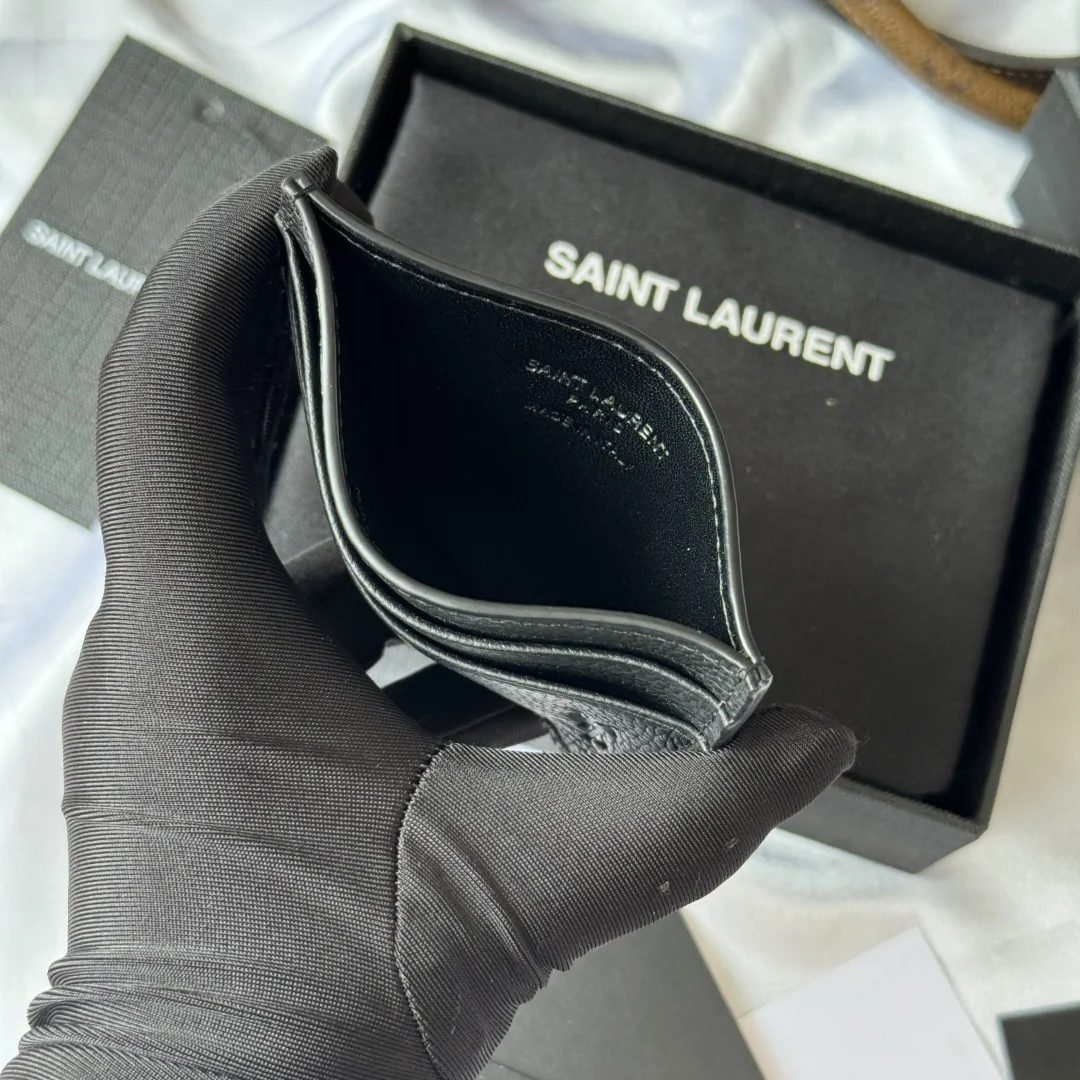 SAINT LAURENT 687098 2025 Autumn Winter New Arrival Card Holder - Detail view 7