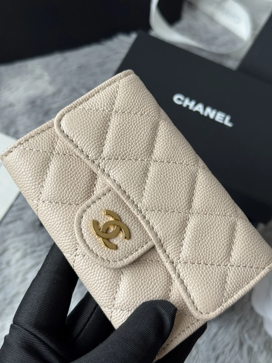Chanel AP0214 Ball, Caviar, Large Ball Grain, CF Card Holder - Detail view 6
