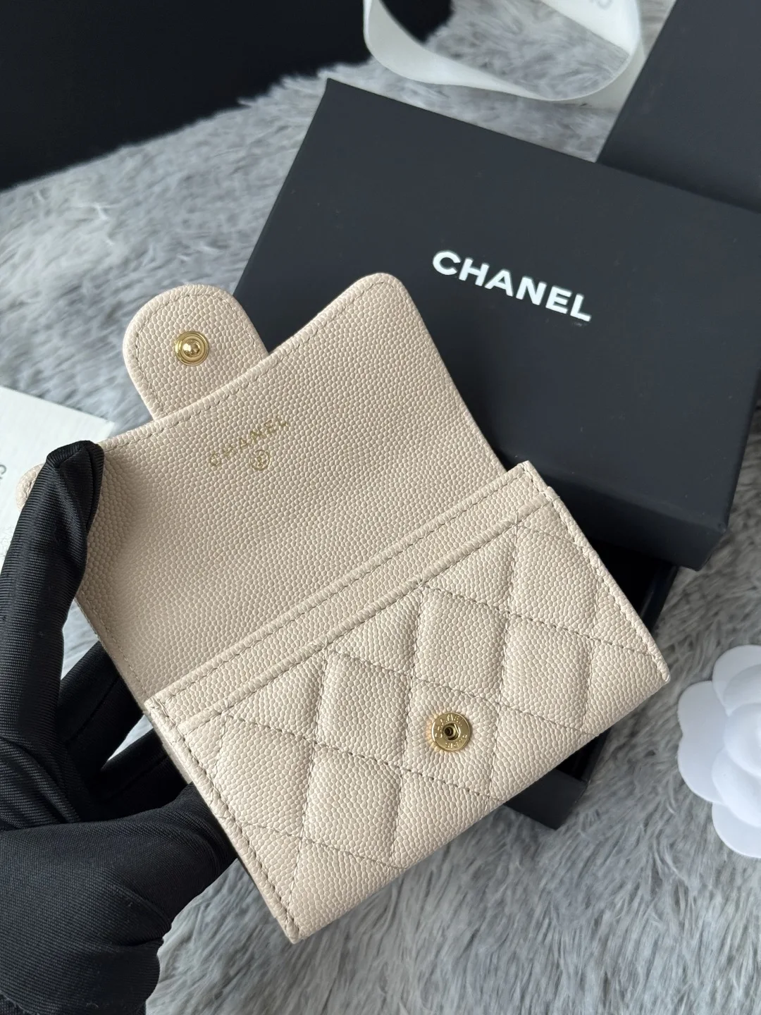 Chanel AP0214 Ball, Caviar, Large Ball Grain, CF Card Holder - Detail view 7
