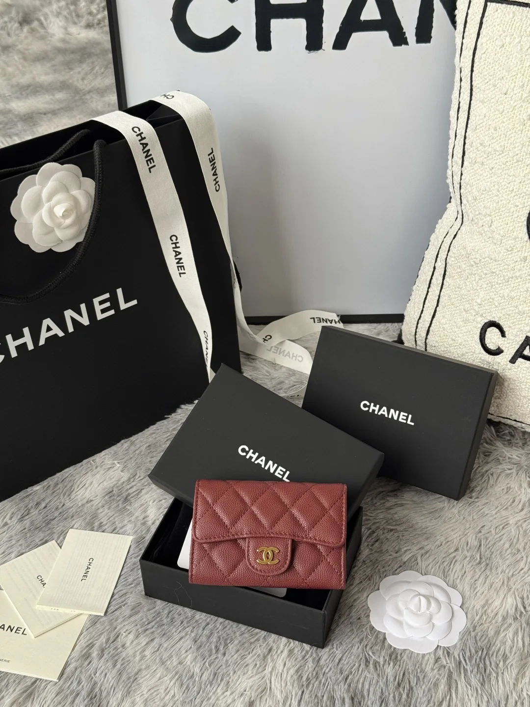Chanel AP0214 Ball, Caviar, Large Ball Grain, CF Card Holder