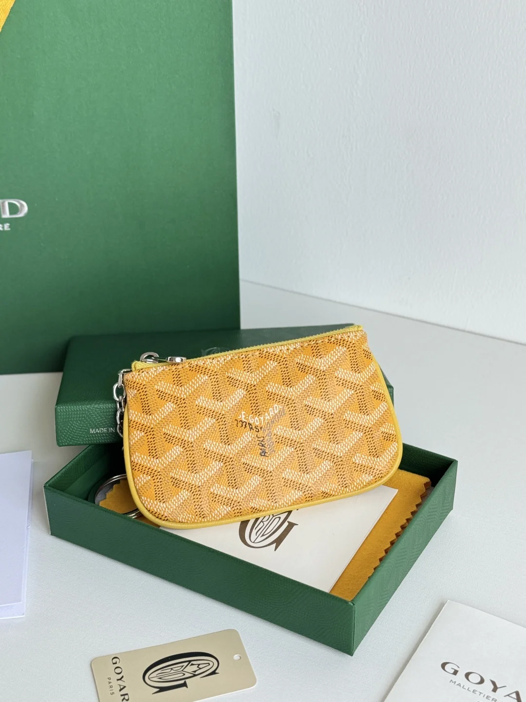 Goyard 3306 Mini Senate Nano Key Bag Coin Purse - Detail view 2