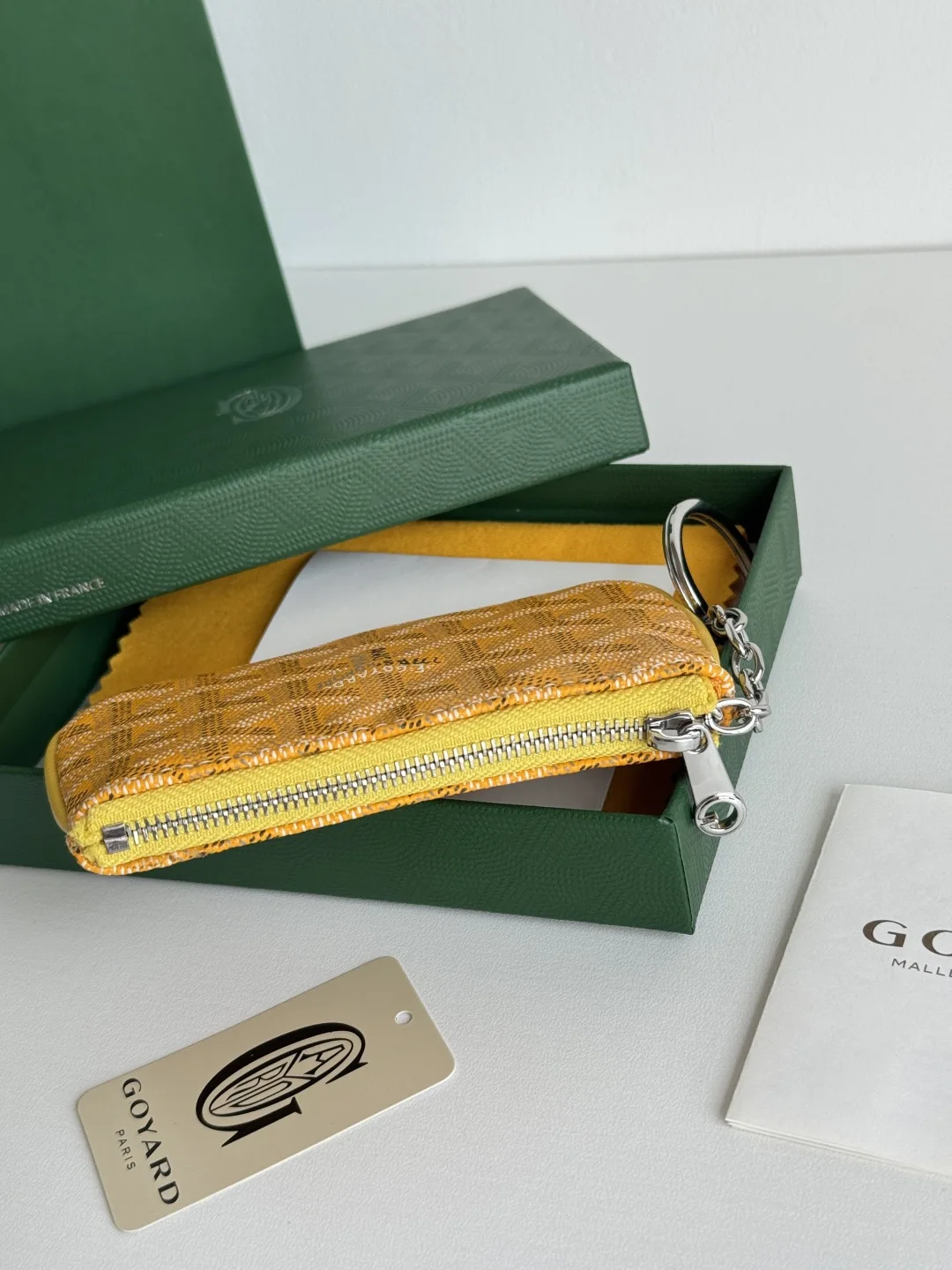 Goyard 3306 Mini Senate Nano Key Bag Coin Purse - Detail view 4
