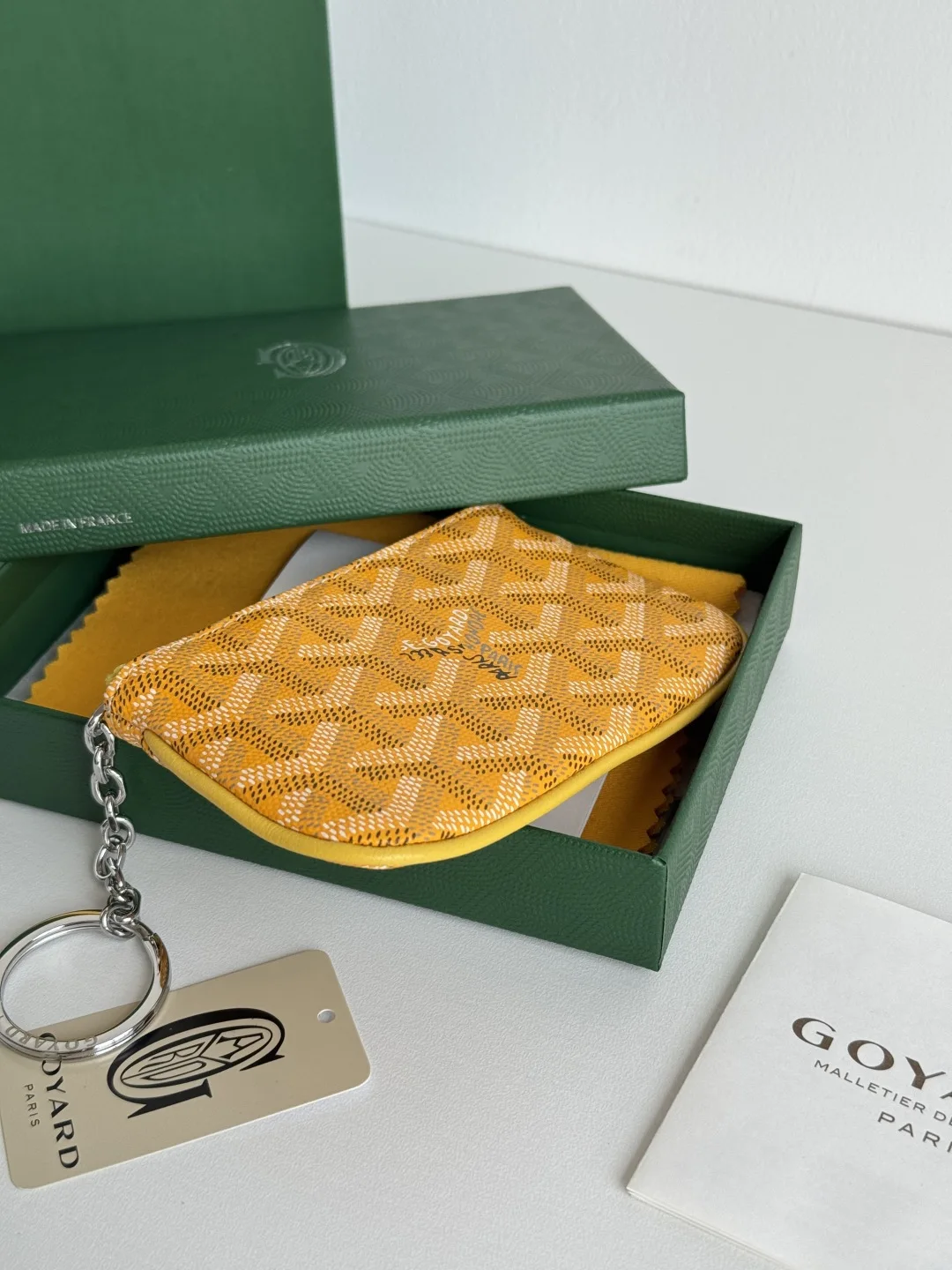 Goyard 3306 Mini Senate Nano Key Bag Coin Purse - Detail view 5