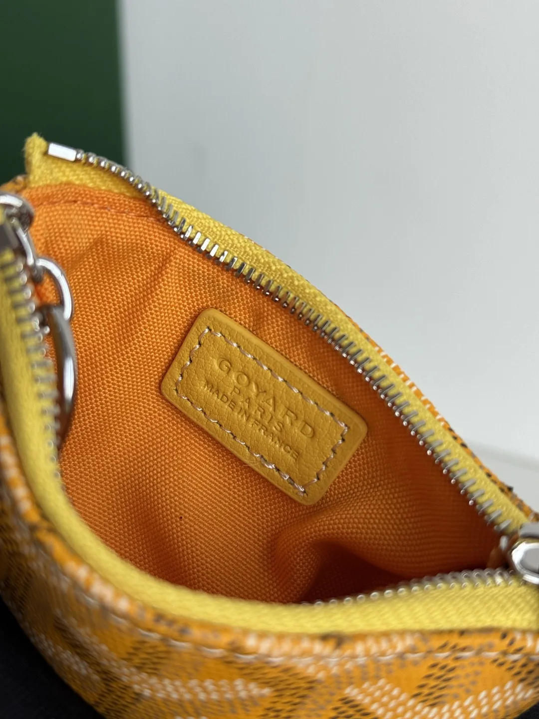 Goyard 3306 Mini Senate Nano Key Bag Coin Purse - Detail view 9