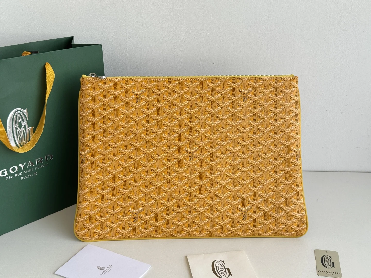 Goyard 1061 MGM Clutch Bag Document Holder - Detail view 1