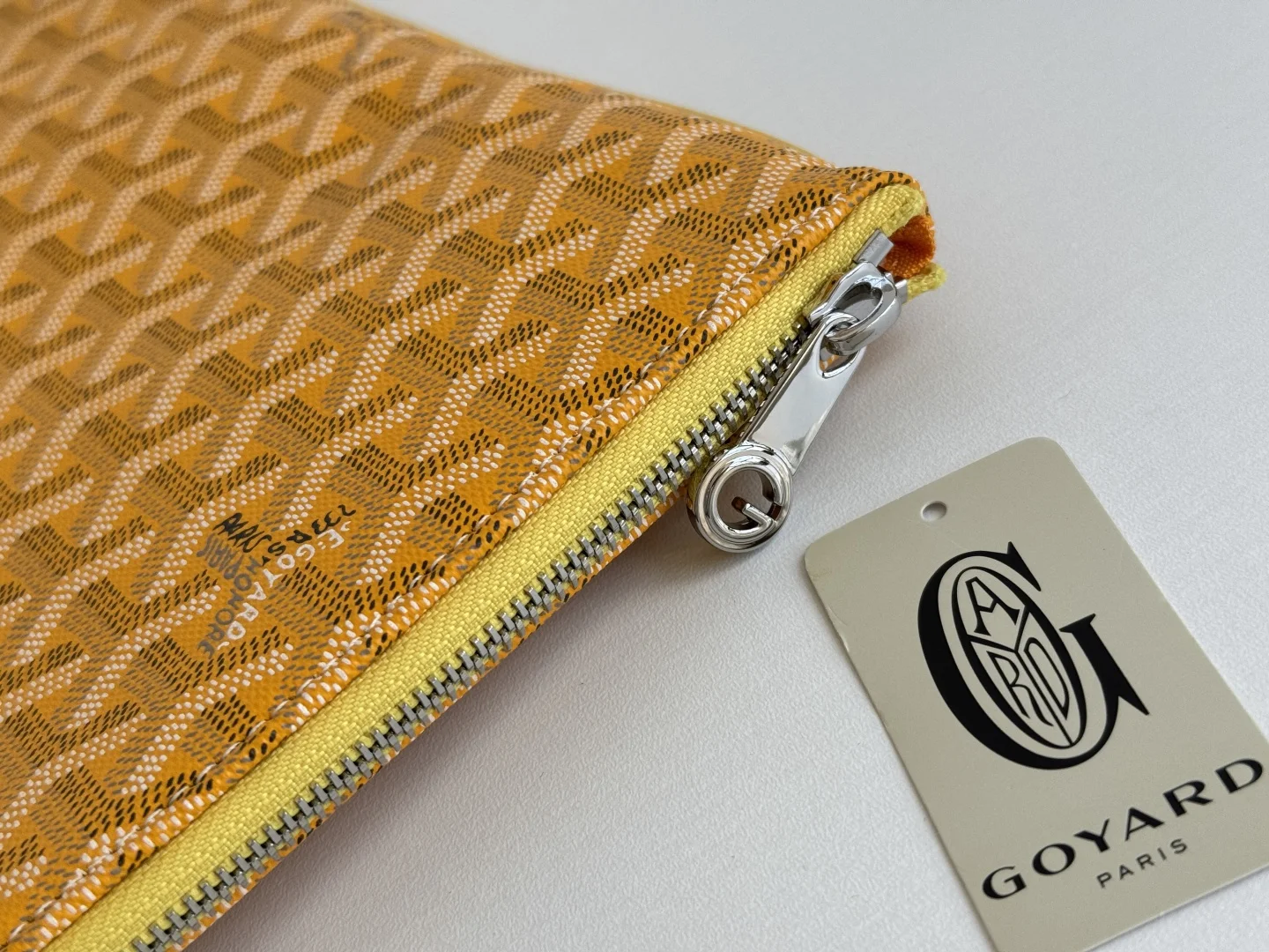 Goyard 1061 MGM Clutch Bag Document Holder - Detail view 4