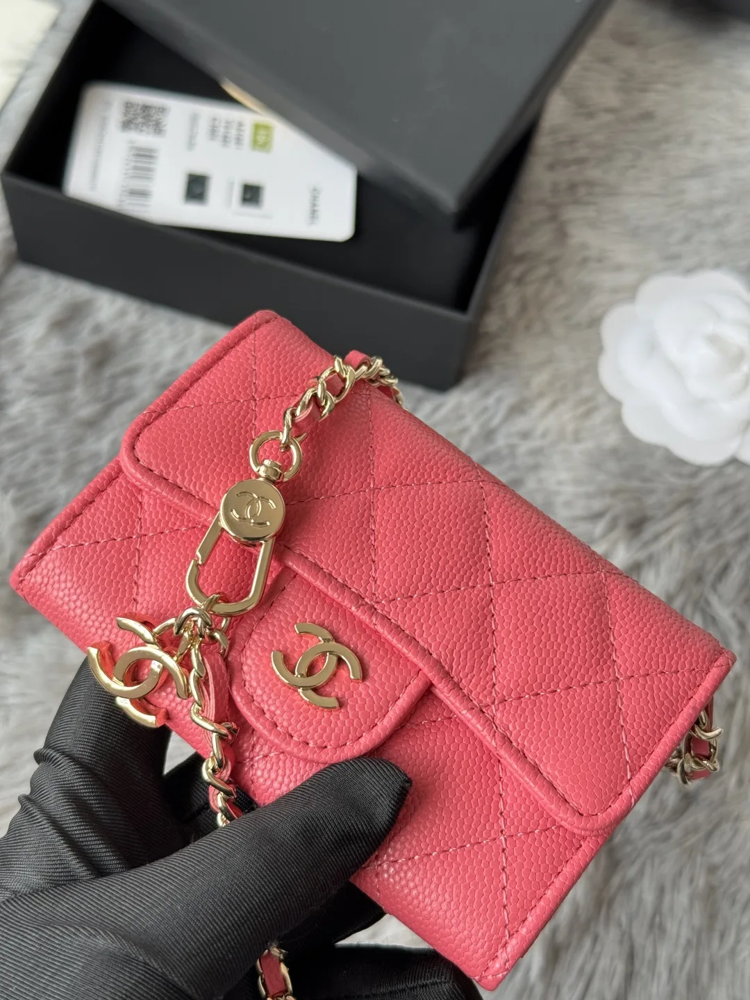 Chanel A81081 New Waist Bag Crossbody Coin Purse - Detail view 5