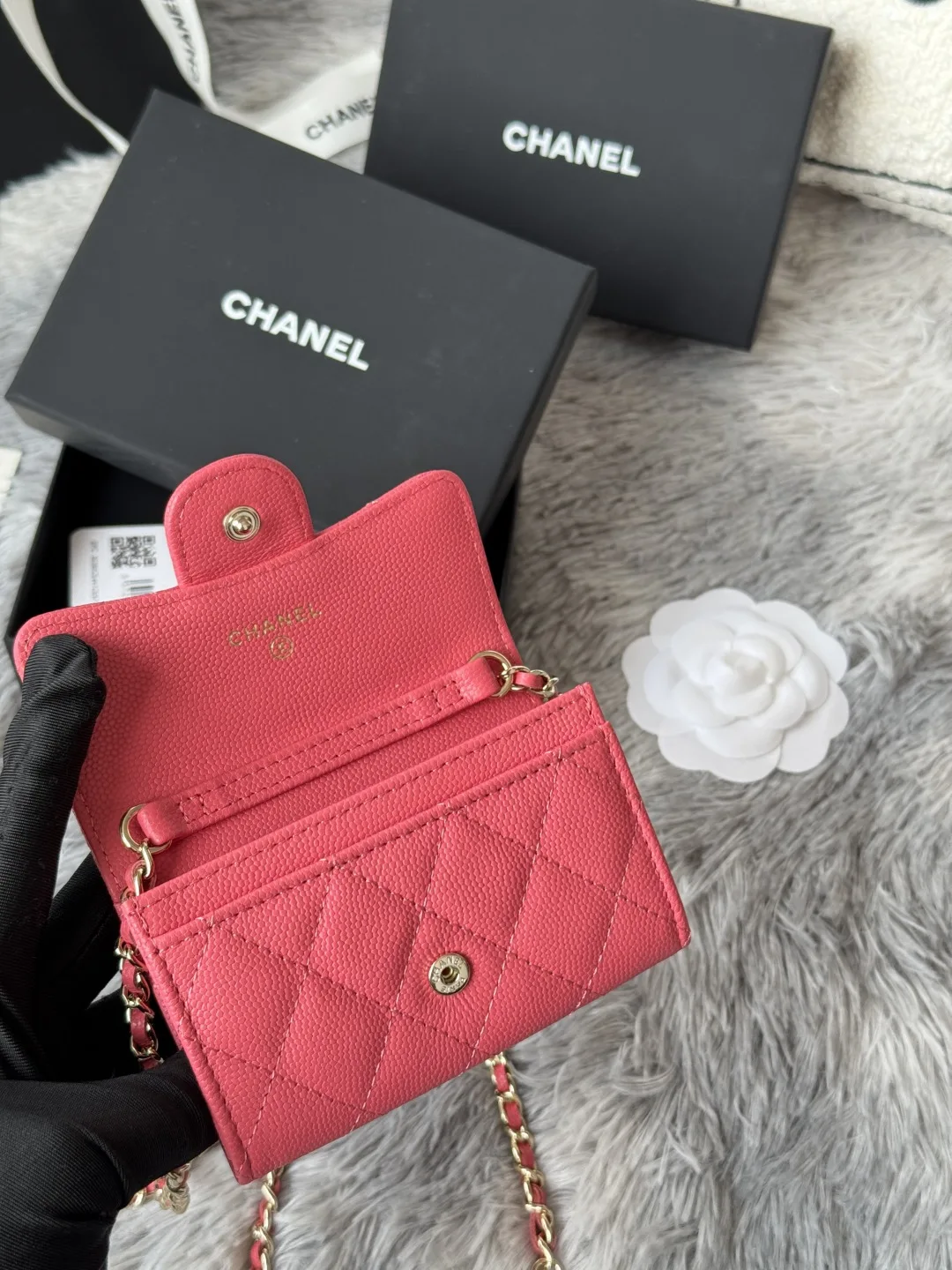 Chanel A81081 New Waist Bag Crossbody Coin Purse - Detail view 6