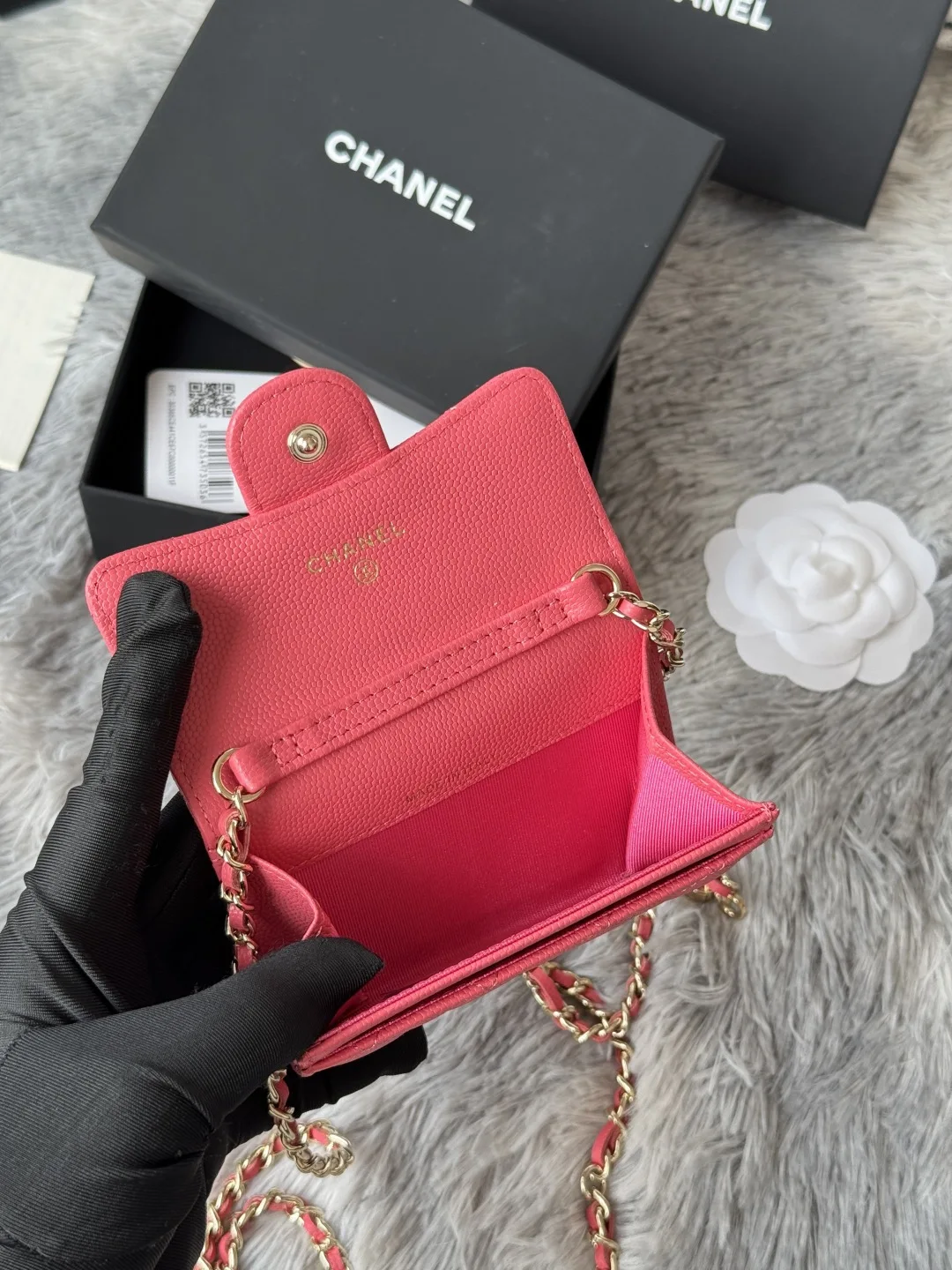 Chanel A81081 New Waist Bag Crossbody Coin Purse - Detail view 7