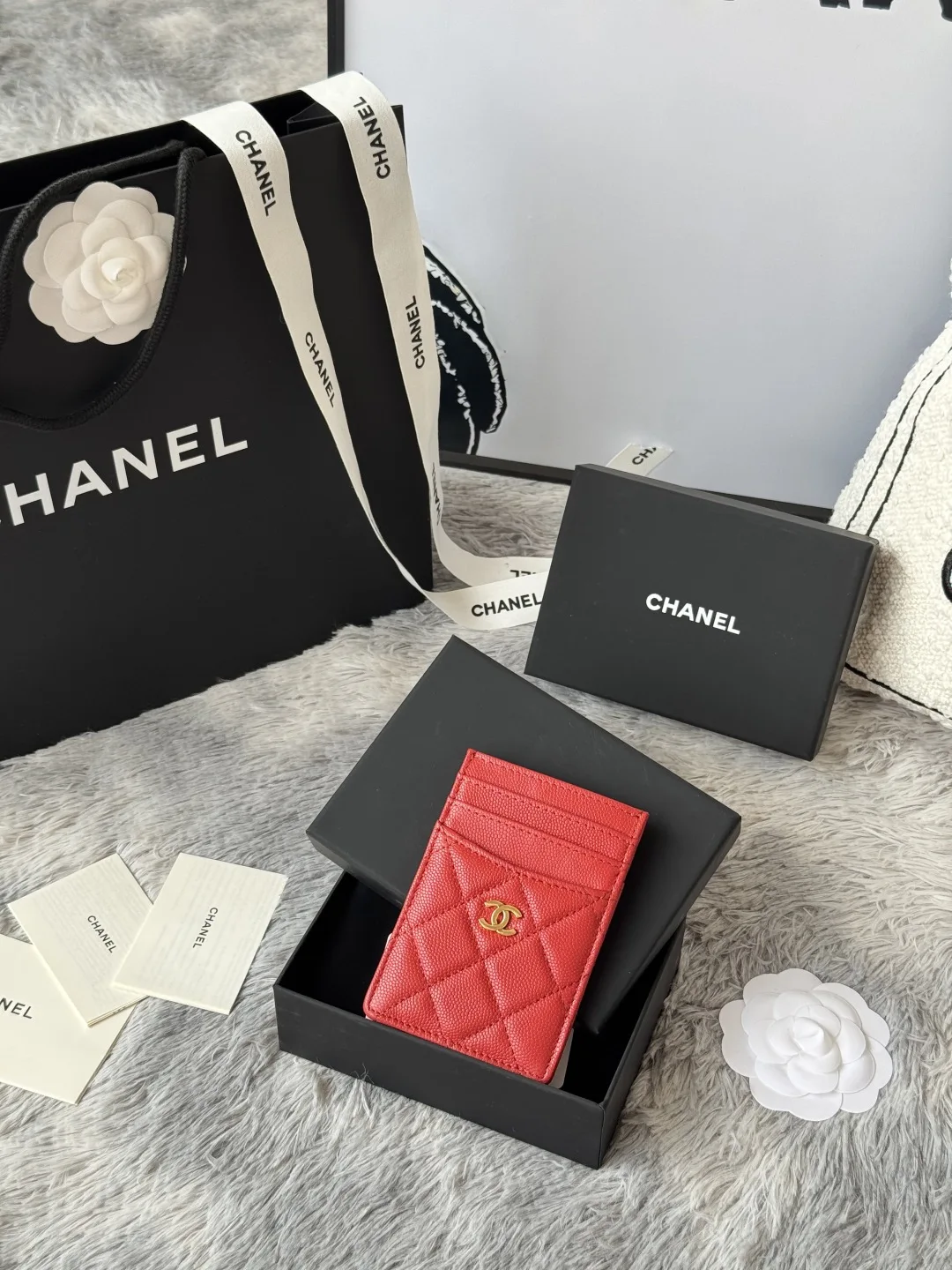 Chanel AP0223 Lambskin Card Holder - Detail view 1