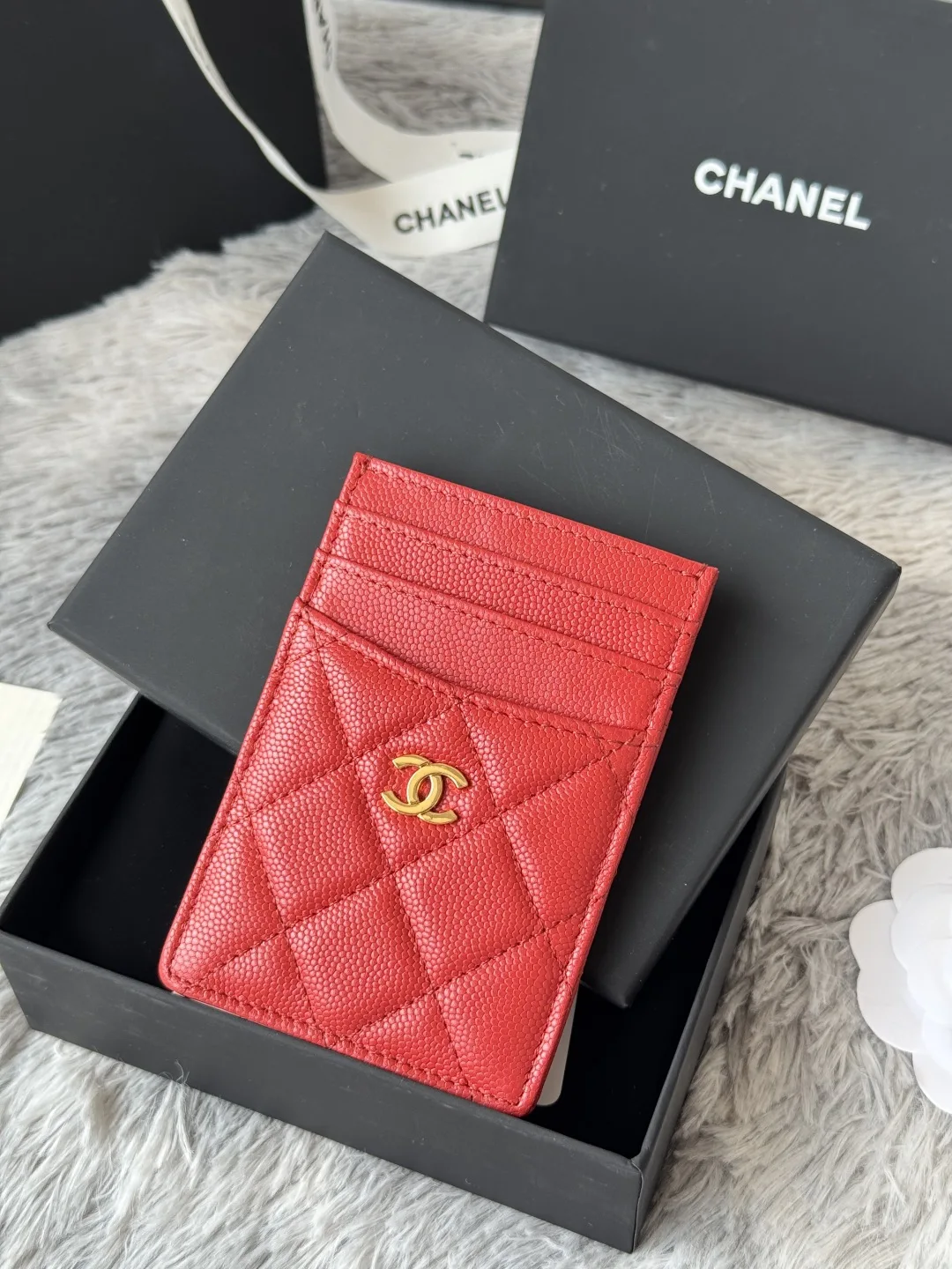 Chanel AP0223 Lambskin Card Holder - Detail view 2
