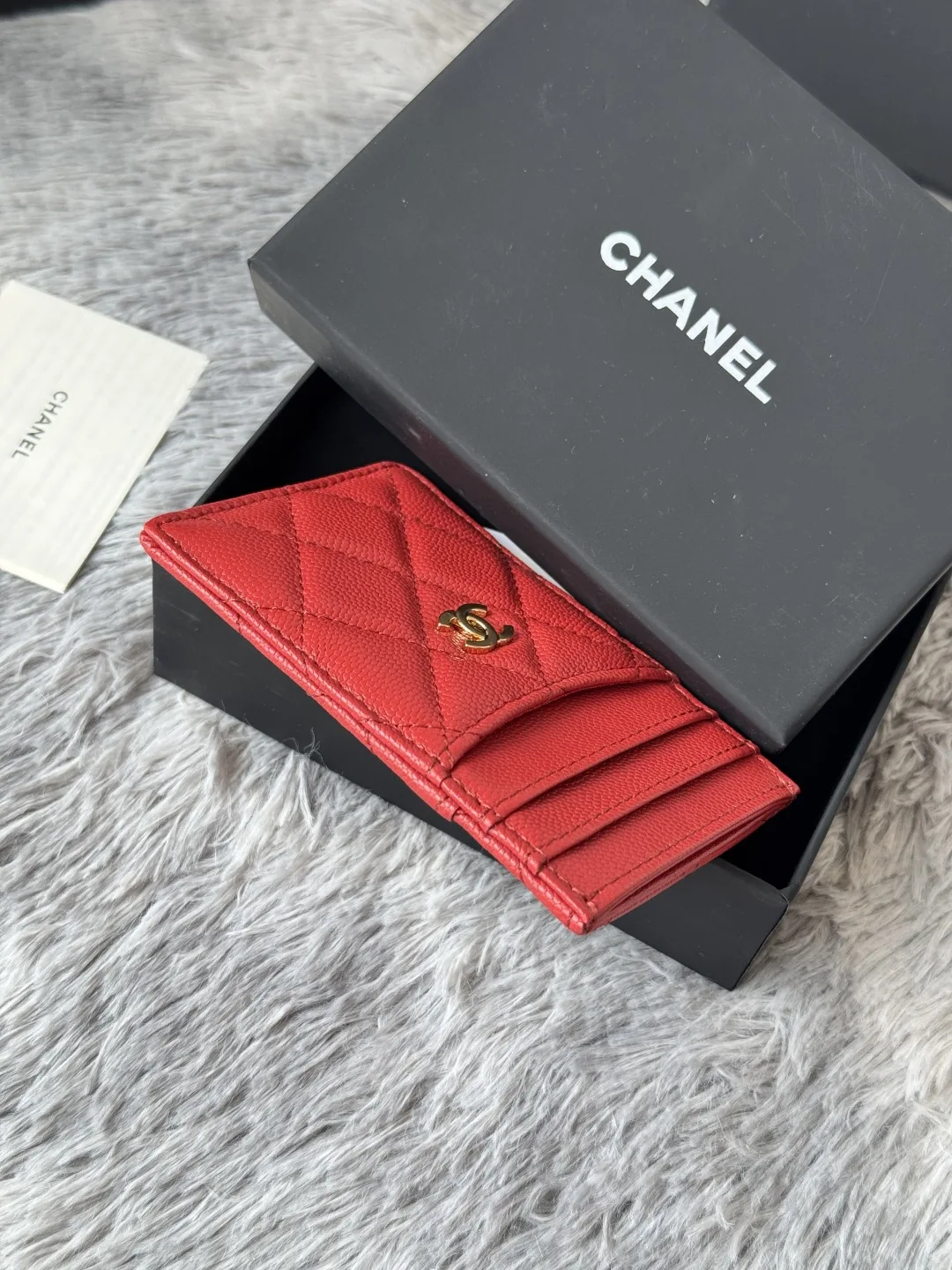 Chanel AP0223 Lambskin Card Holder - Detail view 4