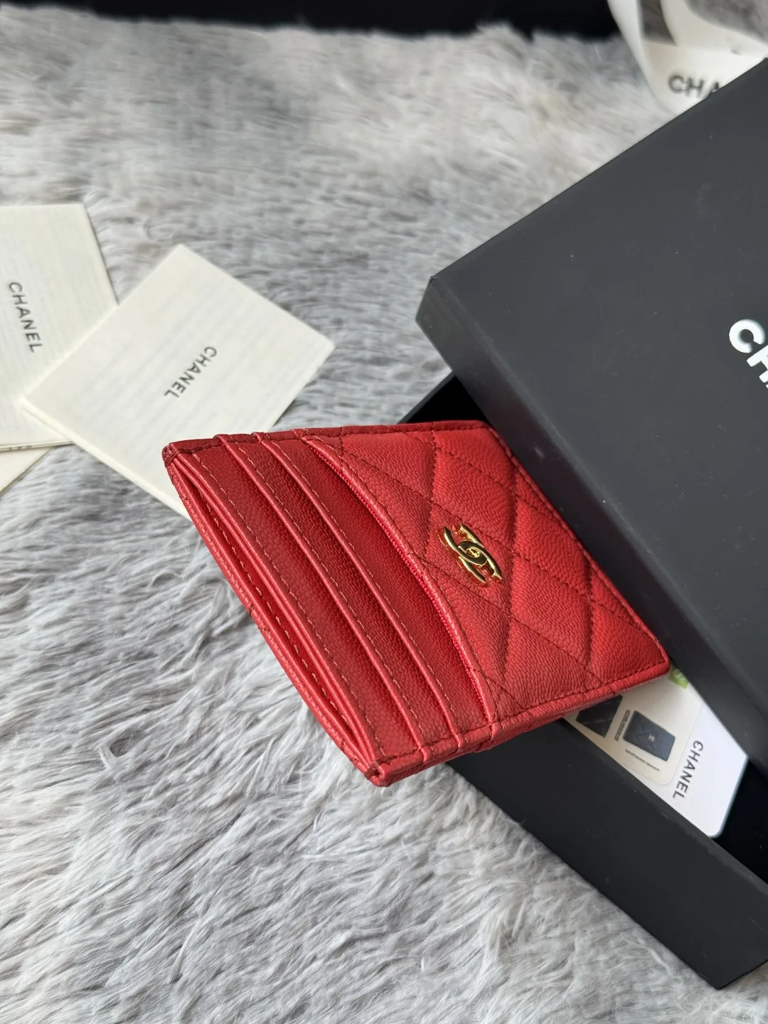 Chanel AP0223 Lambskin Card Holder - Detail view 5