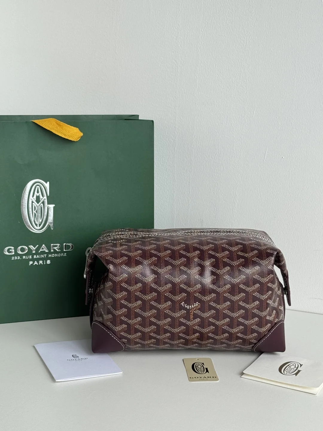 Goyard 020216 Boeing Toiletry Bag - Detail view 2