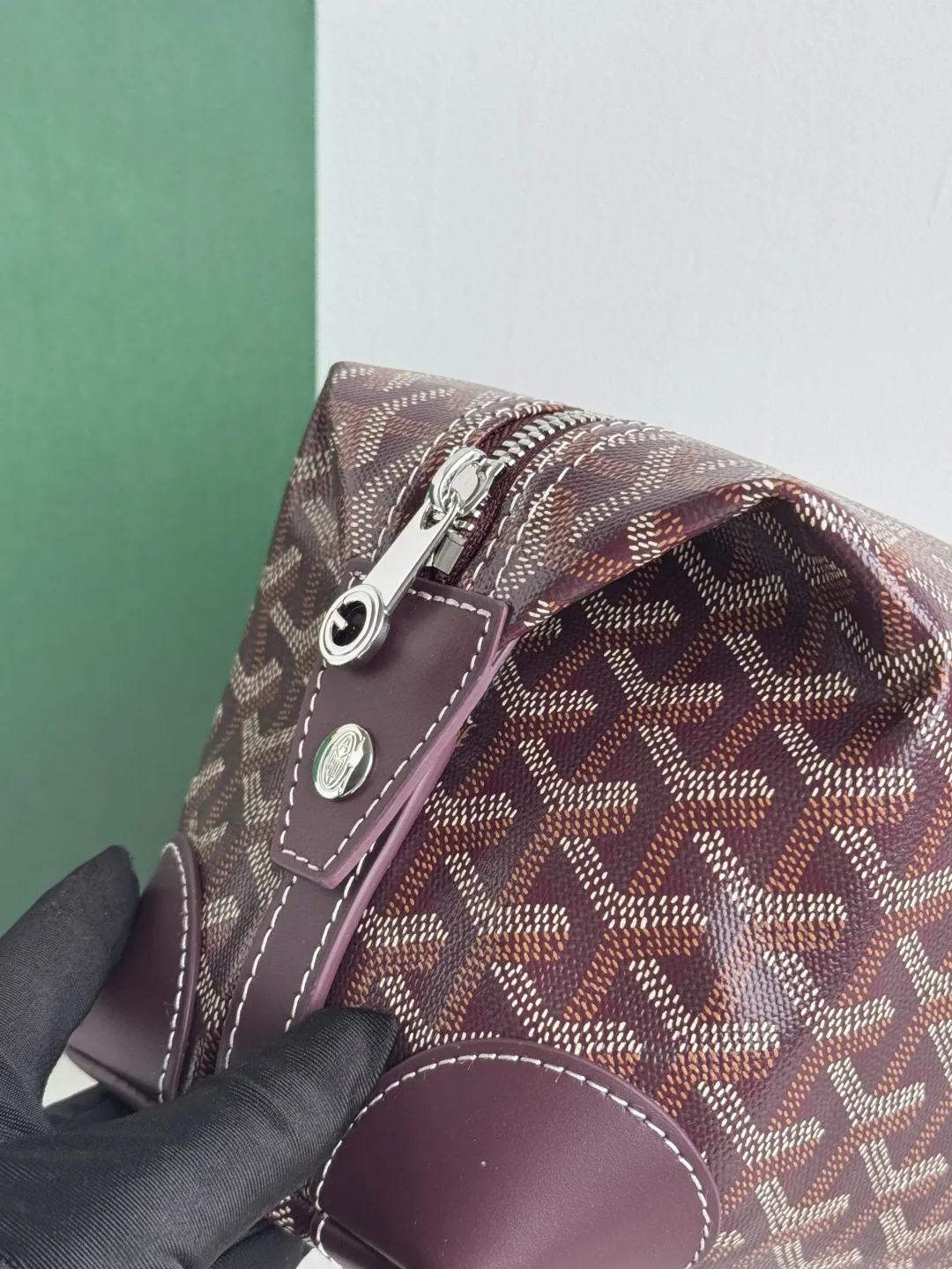 Goyard 020216 Boeing Toiletry Bag - Detail view 7