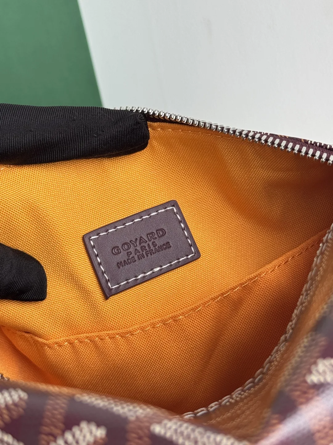 Goyard 020216 Boeing Toiletry Bag - Detail view 9