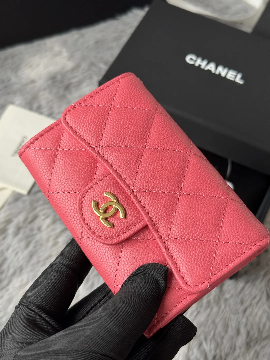 Chanel AP0214 Ball, Caviar, Large Ball Grain, CF Card Holder - Detail view 6