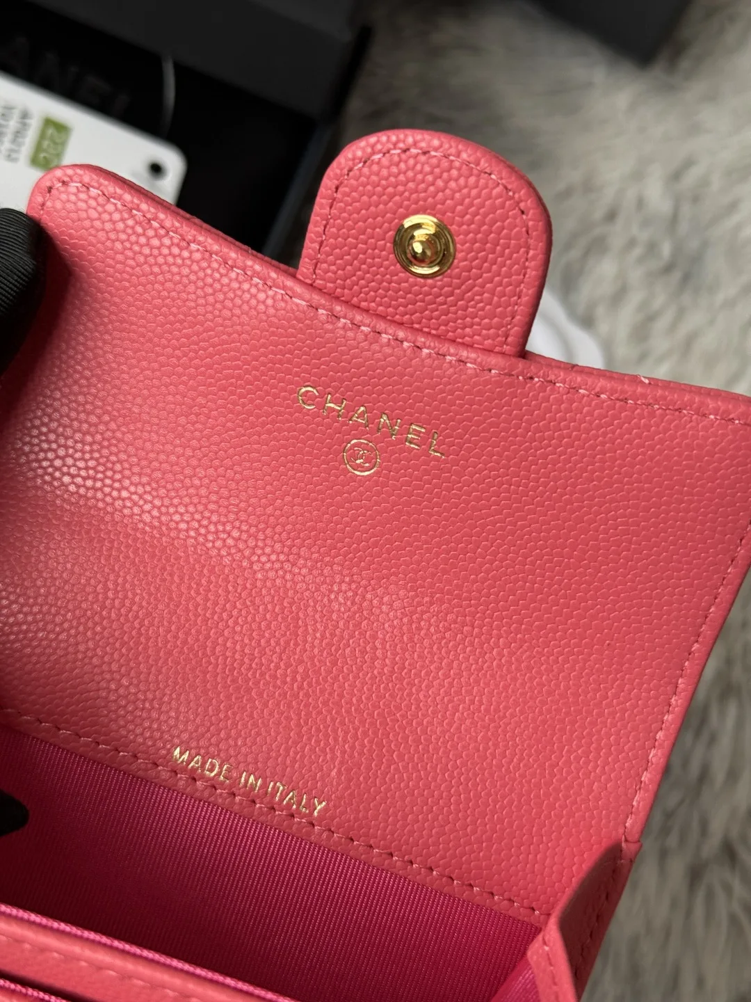 Chanel AP0214 Ball, Caviar, Large Ball Grain, CF Card Holder - Detail view 9