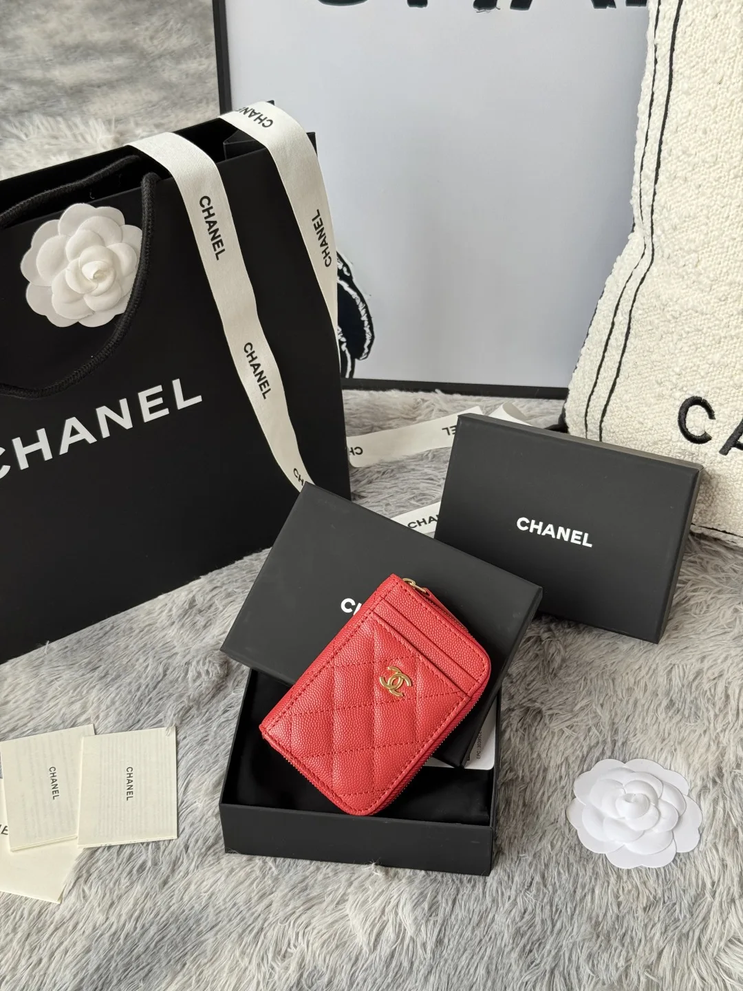 Chanel AP1650 Small Zip Pouch Laka Pouch - Detail view 1
