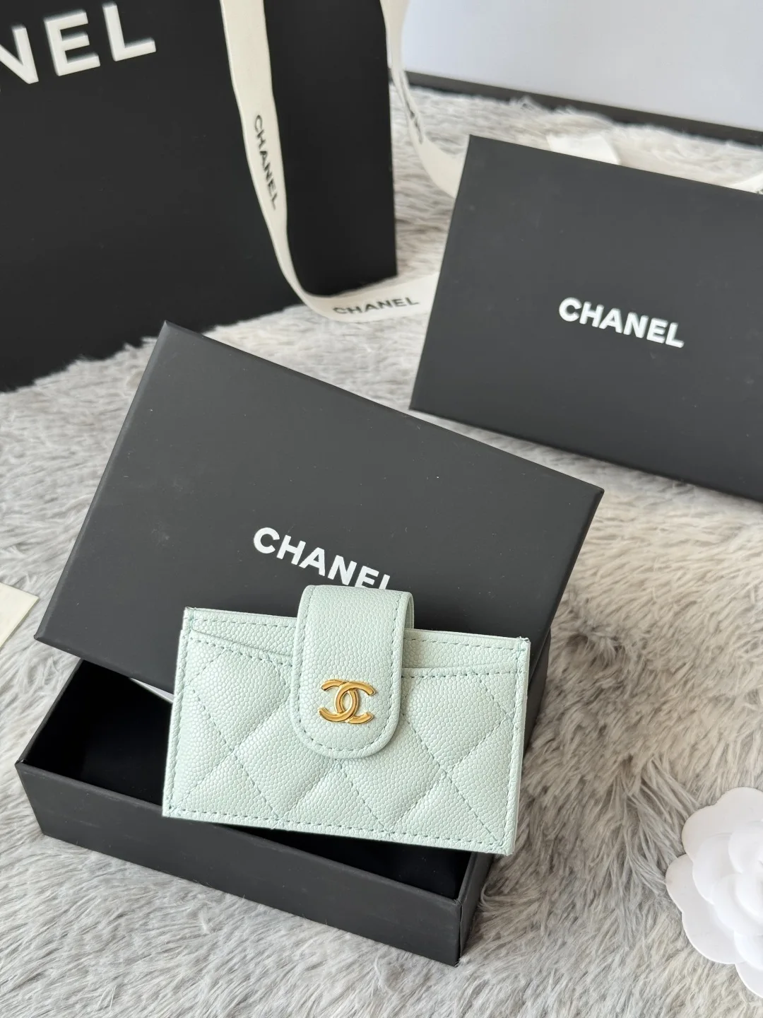 Chanel AP0342 Tweed Cardholder - Detail view 2