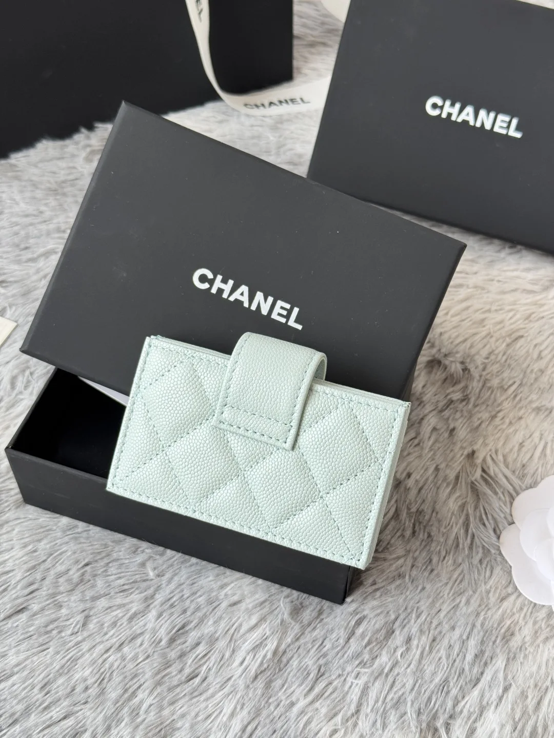 Chanel AP0342 Tweed Cardholder - Detail view 3