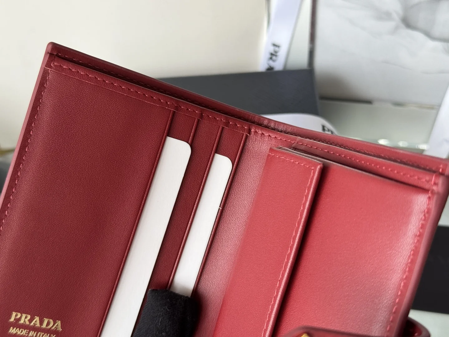 Prada 1MV204 Small Card Holder Wallet - Detail view 10