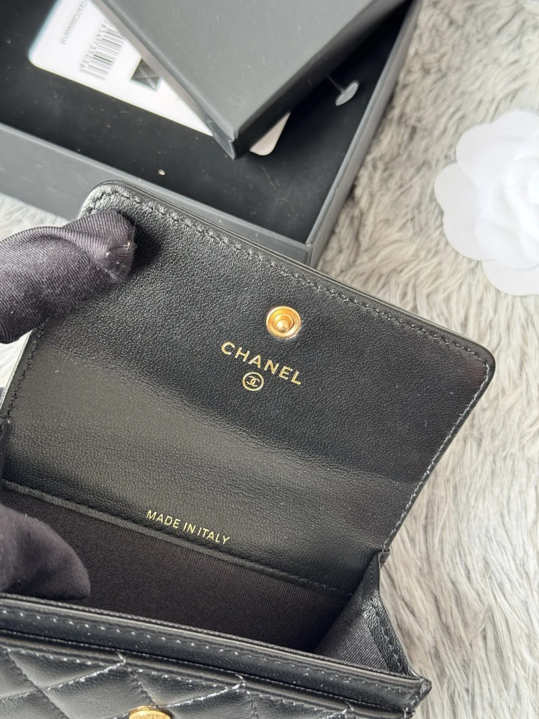 Chanel A80603 Leboy cardholder - Detail view 9