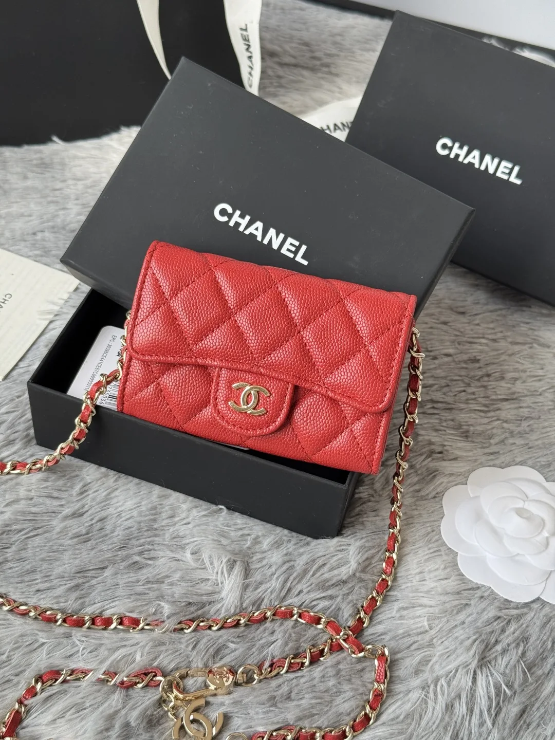 Chanel A81081 New Fanny Pack Crossbody Coin Purse - Detail view 2